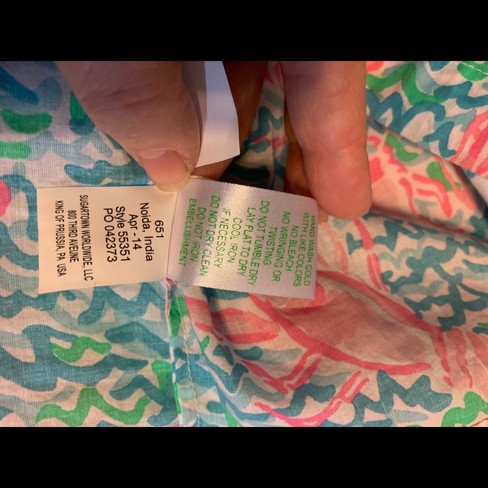 Lilly Pulitzer SarasotaTunic Lobsta Roll - Picture 9 of 9